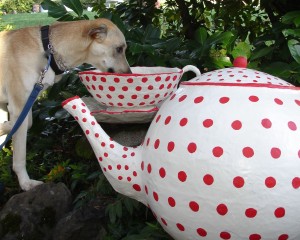 Teatime Craft: Paper Mache Teapot and Teacup