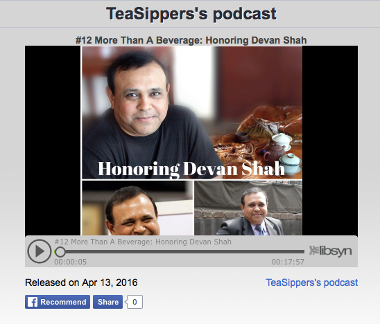 Tea Sipper Podcast #12: Devan Shah