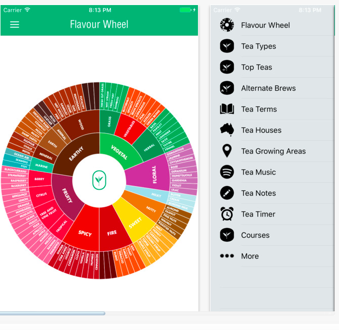 Tea Sommelier App